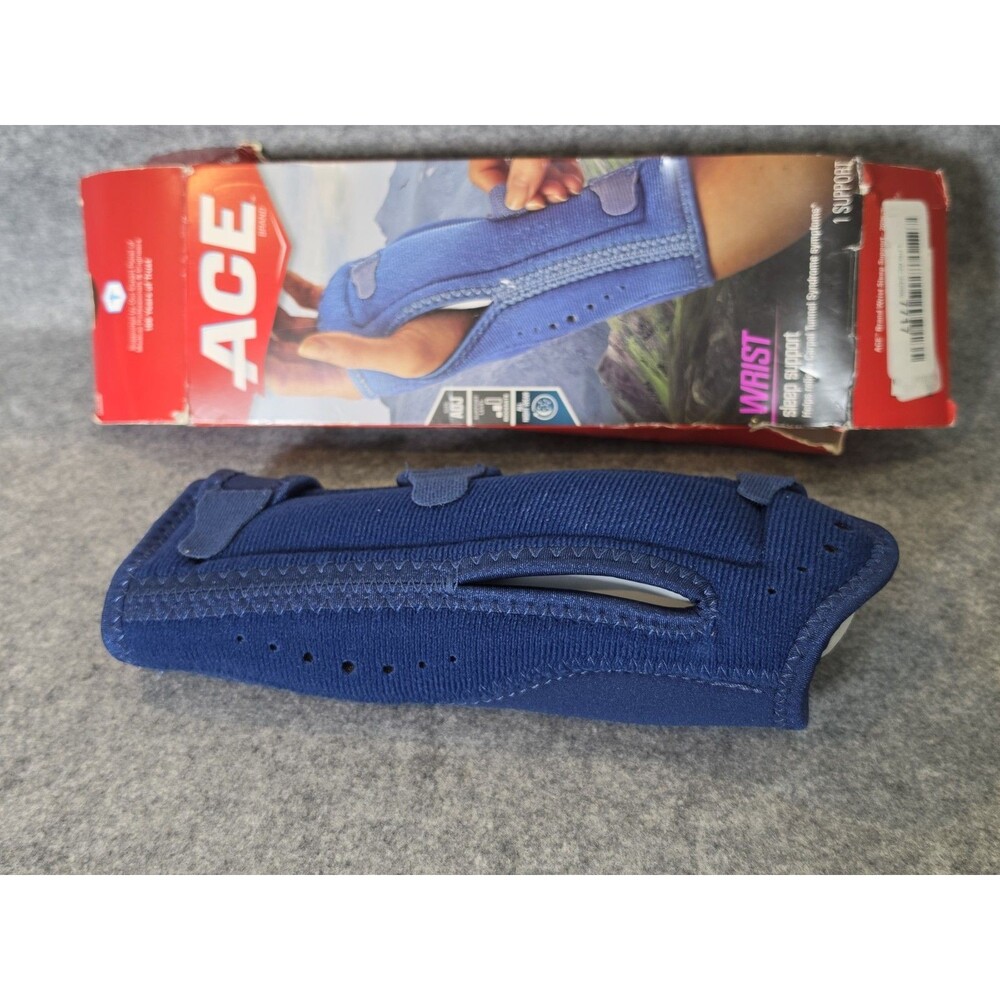 ACE Brand Wrist Sleep Support Adjustable Carpal Tunnel Brace Moderate Support